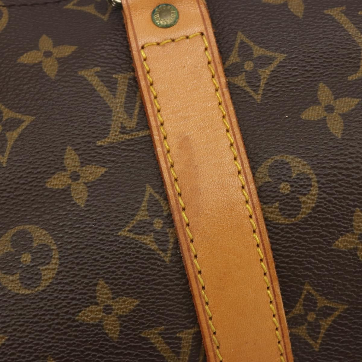 Louis Vuitton Keepall Monogram, Brown, Canvas, Travel Bag