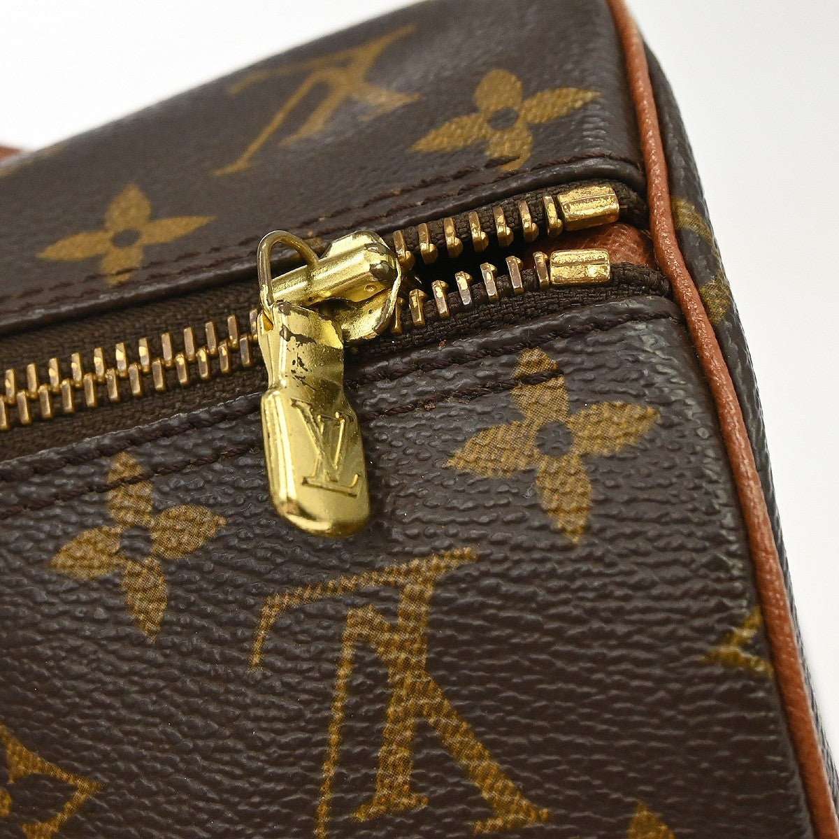 Louis Vuitton Papillon Monogram Canvas, Brown, Canvas, Handbag