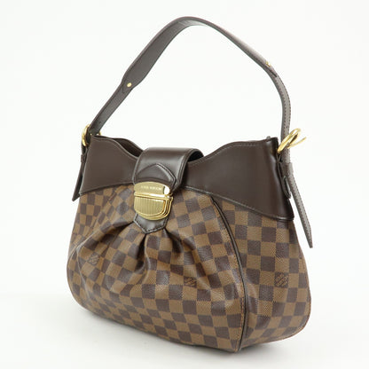 Louis Vuitton Sistina Damier, Brown, Canvas, Handbag