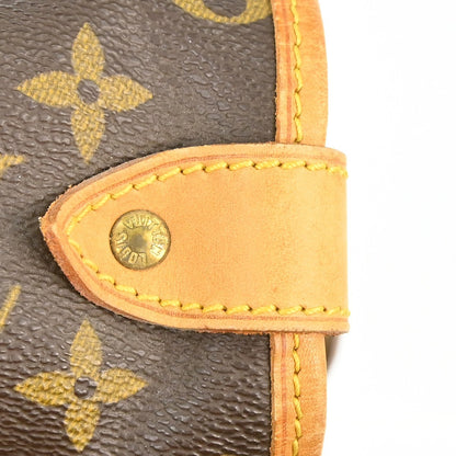 Louis Vuitton Saumur Monogram, Brown, Canvas, Shoulder Bag