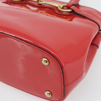 Gucci Bright Bit Convertible Tote Patent, Pink, Patent Leather, Tote Bag