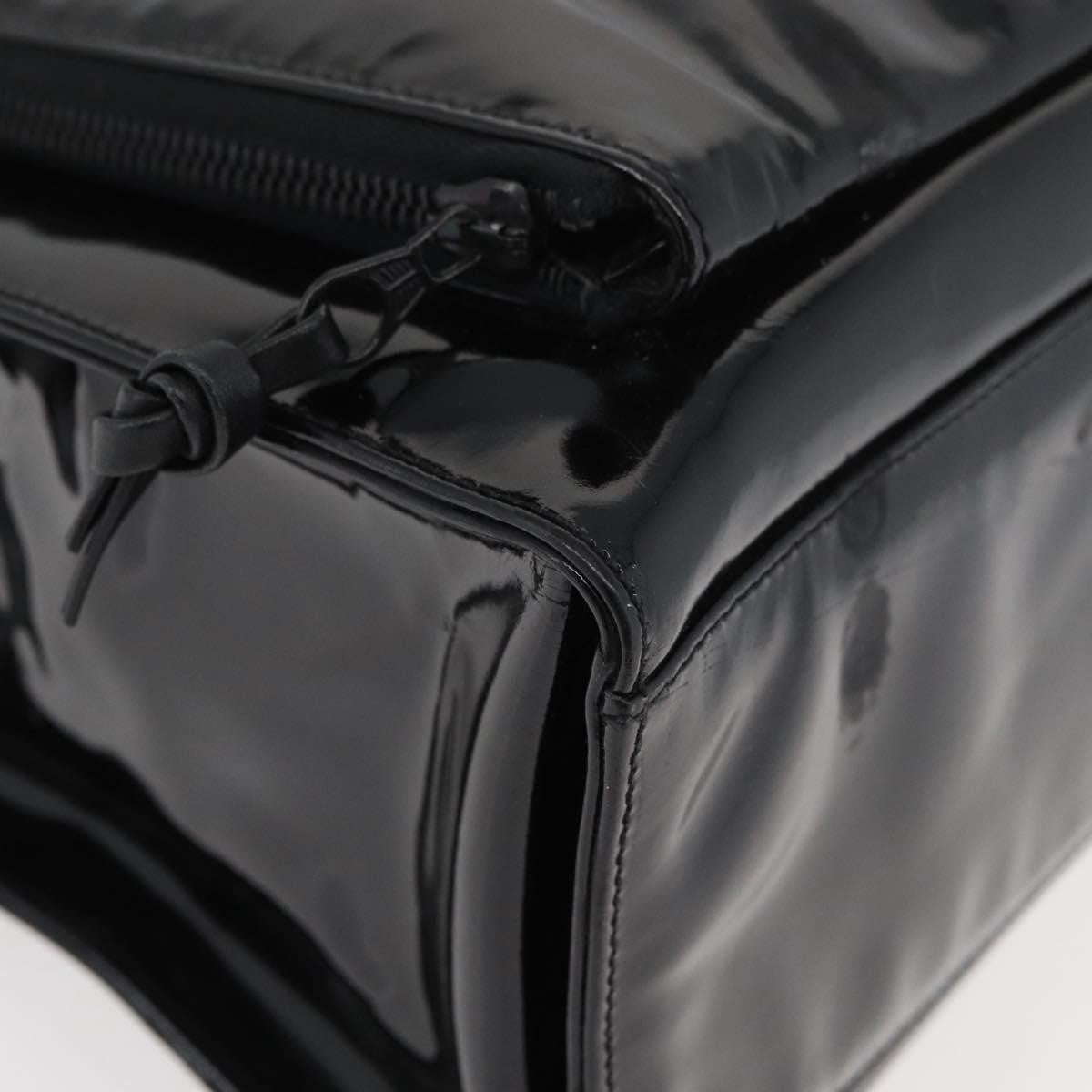 Chanel CC Shoulder Bag Patent leather, Black, Patent Leather, Shoulder Bag