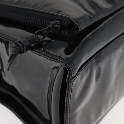 Chanel CC Shoulder Bag Patent leather, Black, Patent Leather, Shoulder Bag