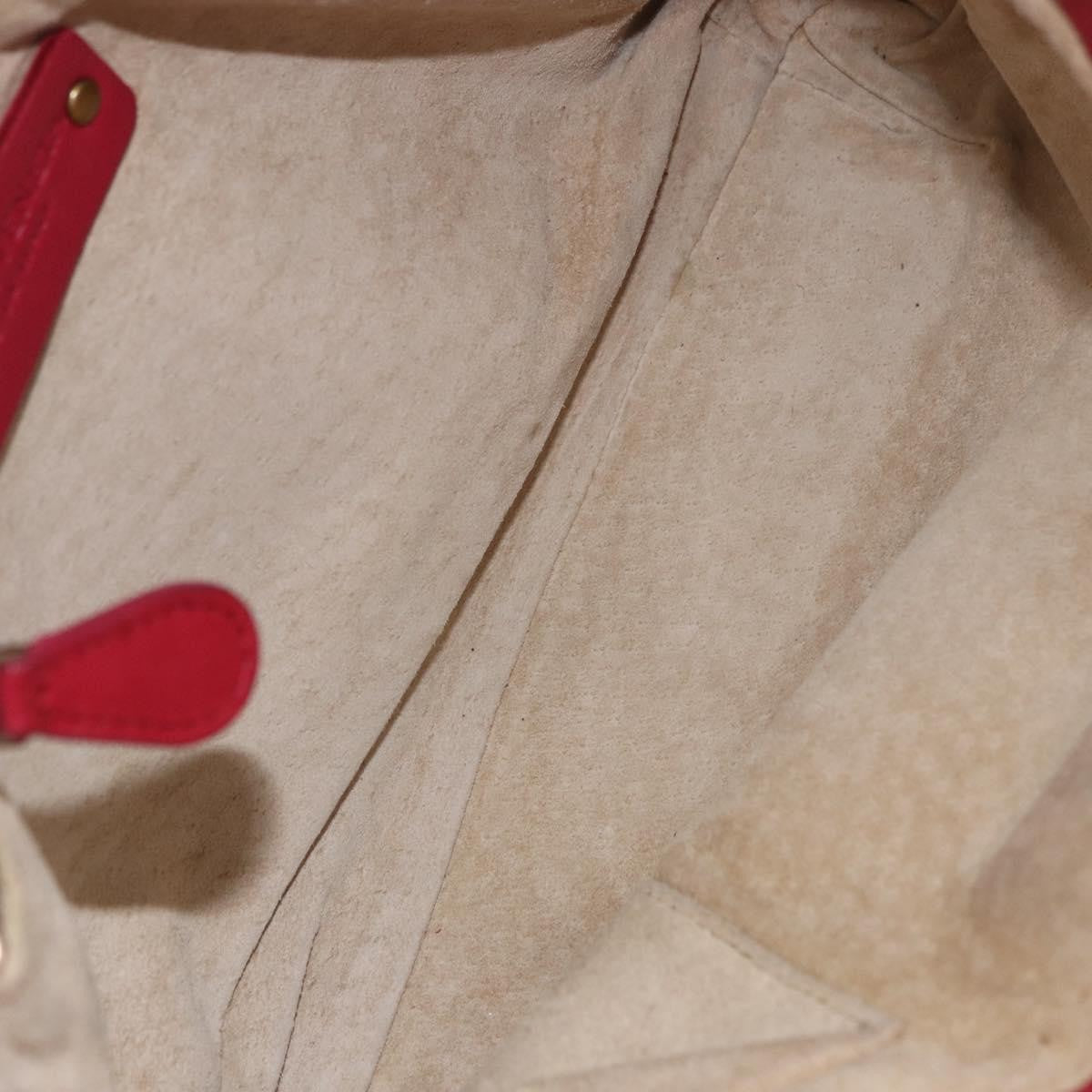 Bottega Veneta Capri Intrecciato Nappa, Red, Leather, Tote Bag