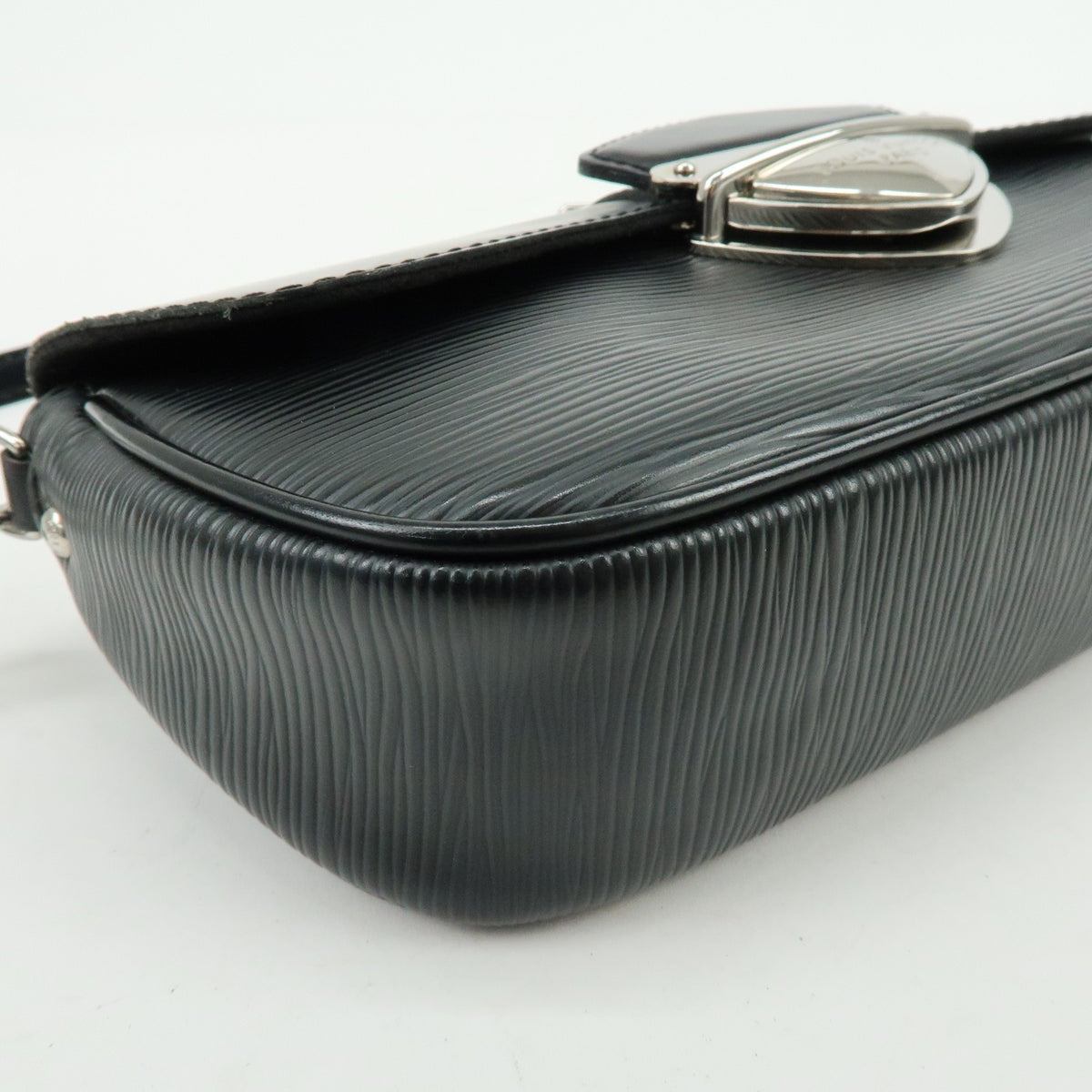 Louis Vuitton Montaigne Clutch Epi Leather, Black, Leather, Clutch