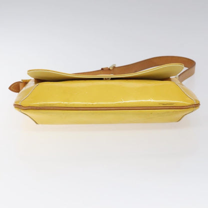 Louis Vuitton Thompson Street Monogram Vernis, Yellow, Patent Leather, Shoulder Bag
