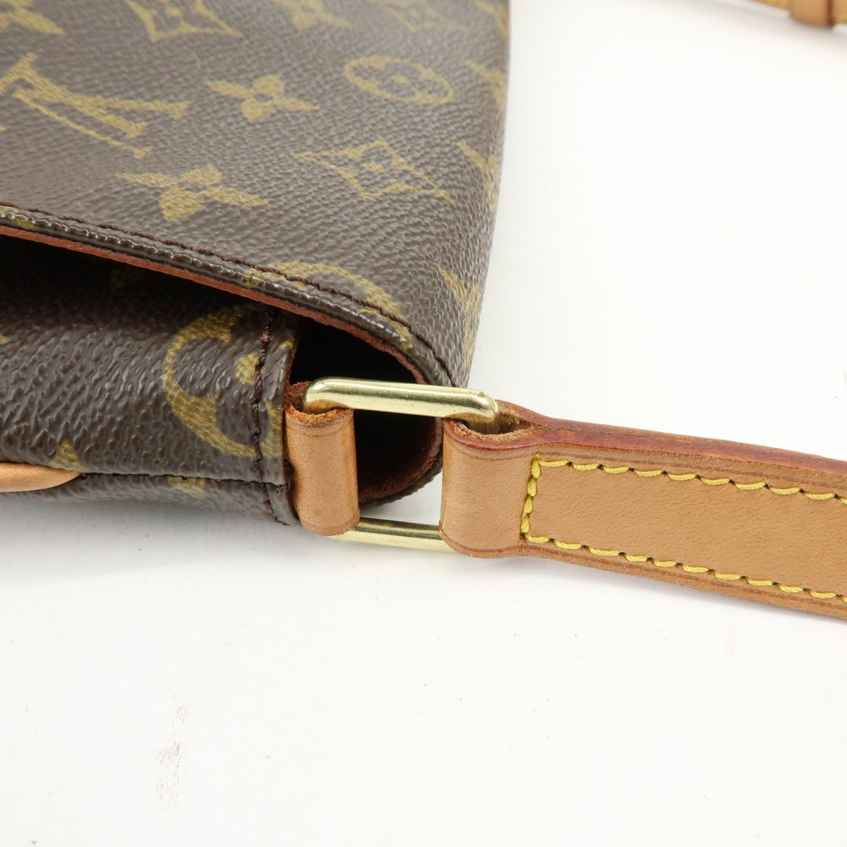 Louis Vuitton Musette Tango Monogram Canvas, Brown, Canvas, Shoulder Bag
