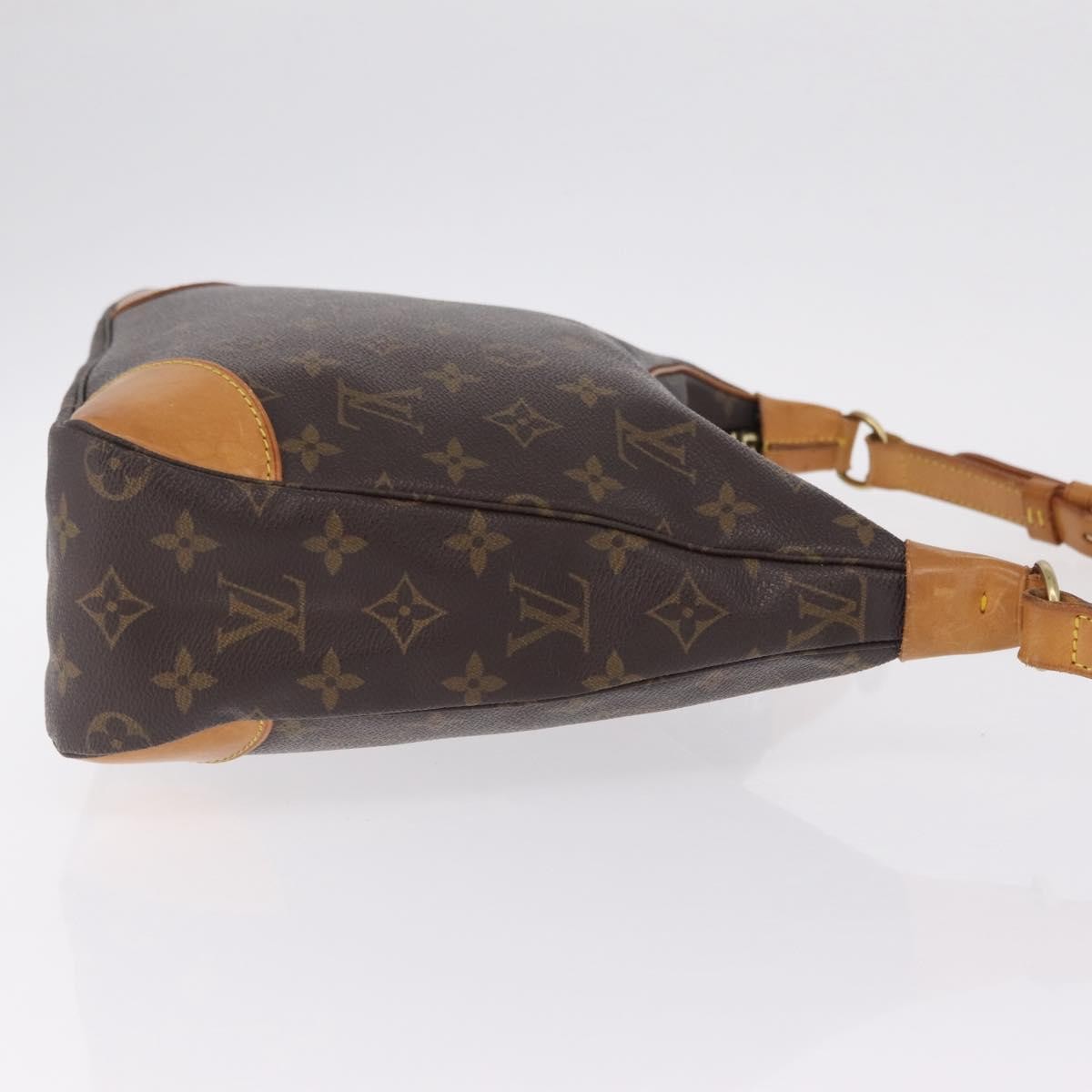 Louis Vuitton Boulogne Monogram Canvas, Brown, Canvas, Handbag
