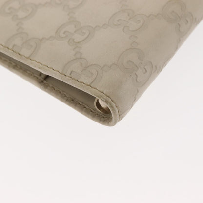 Gucci Ring Agenda Cover Guccissima Leather, Beige, Leather, Briefcase