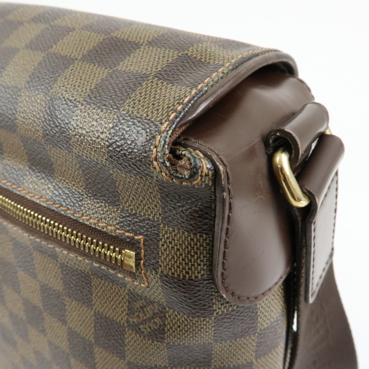 Louis Vuitton Spencer Messenger Damier, Brown, Canvas, Handbag