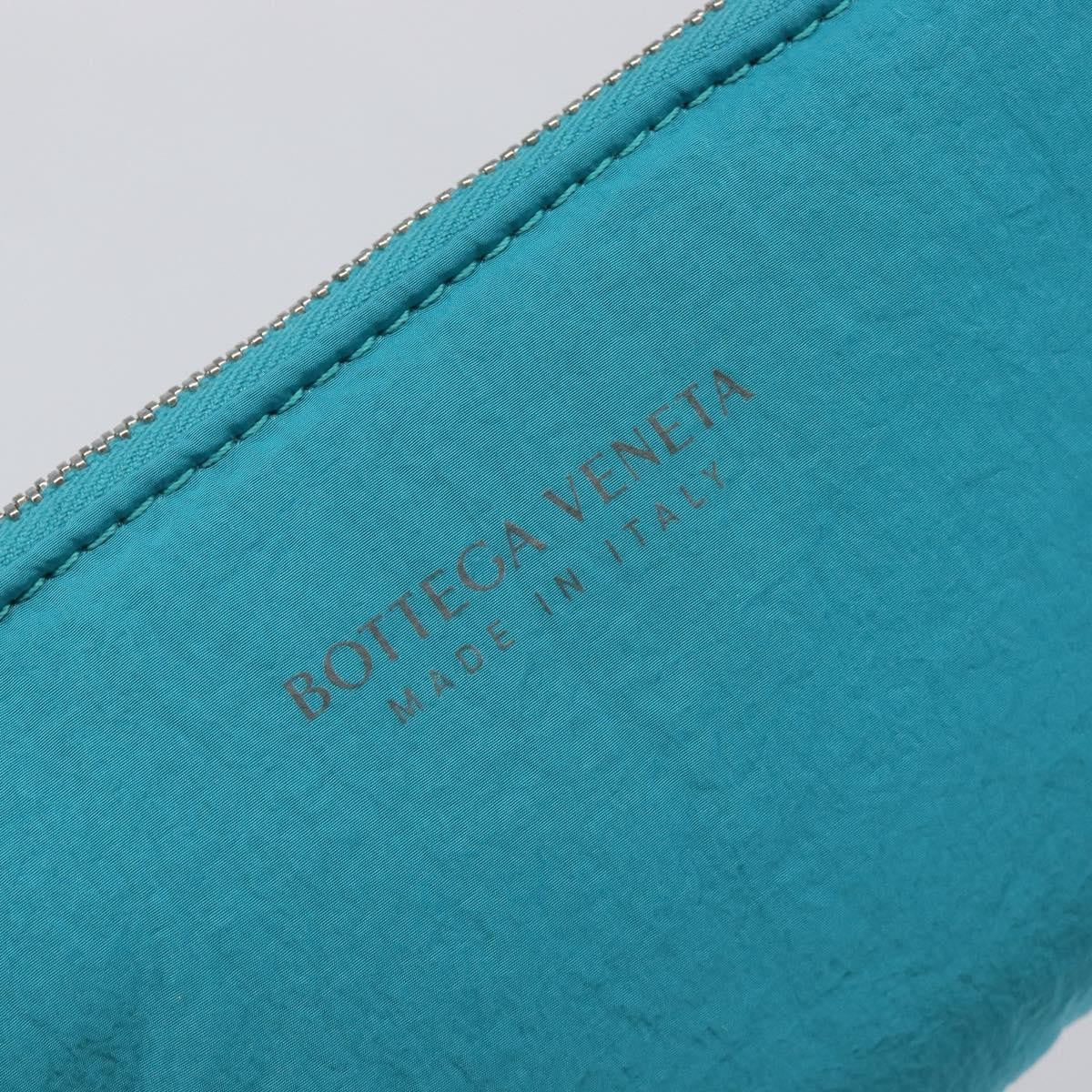 Bottega Veneta Padded Tech Cassette Intrecciato Nylon, Turquoise, Nylon, Crossbody Bag