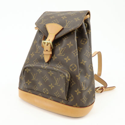 Louis Vuitton Vintage Montsouris Monogram Canvas, Brown, Canvas, Backpack