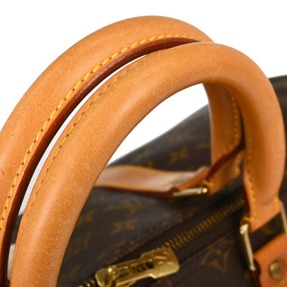 Louis Vuitton Keepall Monogram Canvas, Brown, Canvas, Travel Bag