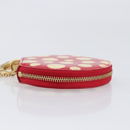 Louis Vuitton Boite Chapeau Coin Purse Monogram Vernis Animania, Red, Patent Leather, Wallet