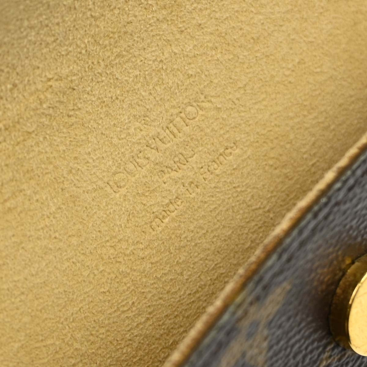 Louis Vuitton Florentine Waist Monogram Canvas, Brown, Canvas, Clutch