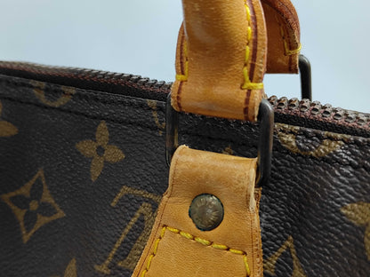 Louis Vuitton Speedy Monogram Canvas, Brown, Canvas, Handbag