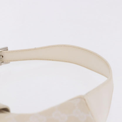 Gucci Jackie Canvas, White, Canvas, Handbag