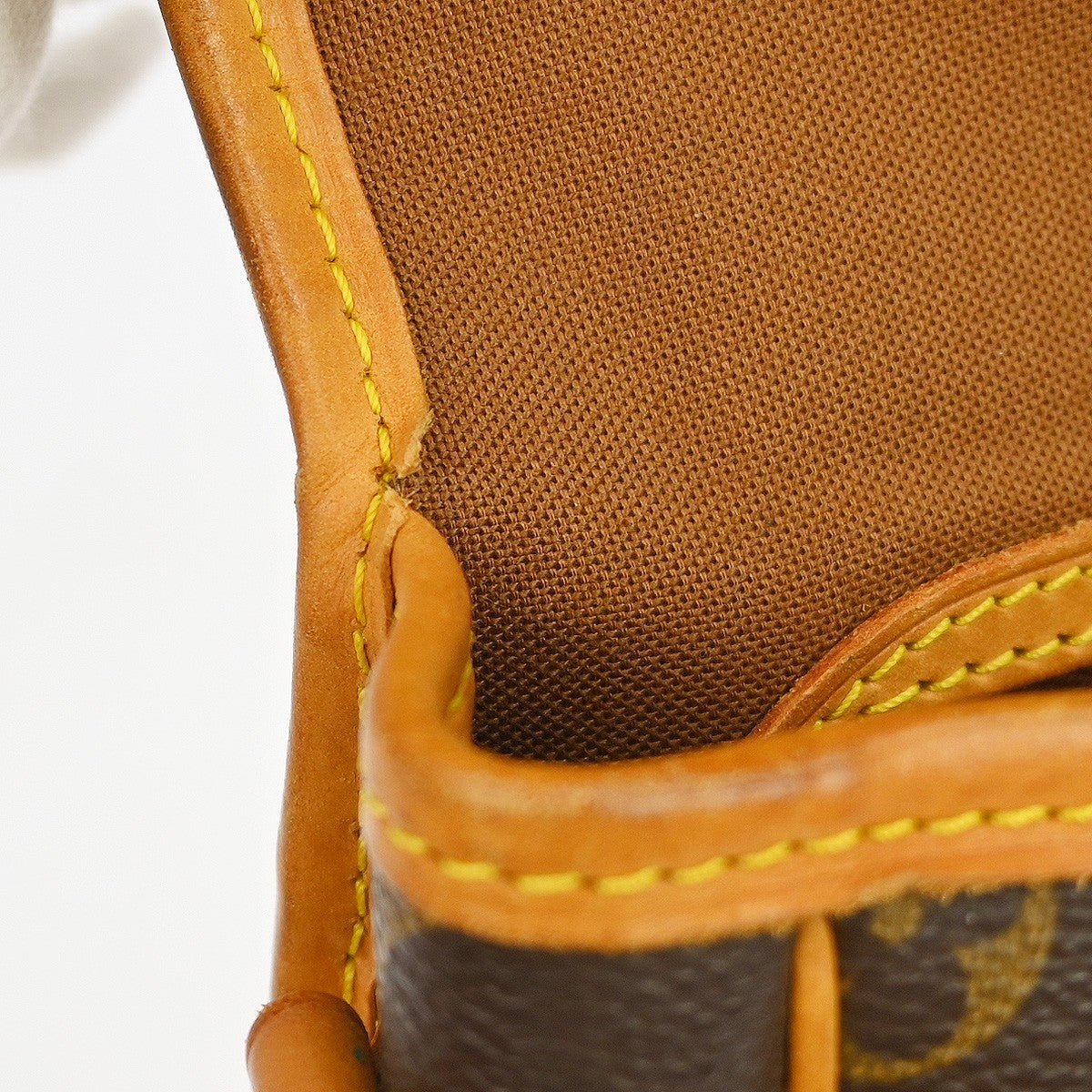 Louis Vuitton Sologne Monogram Canvas, Brown, Canvas, Handbag