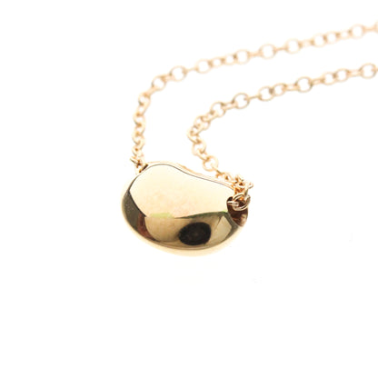 Tiffany & Co. Elsa Peretti Bean Pendant 18K Rose Gold, Gold, Pink Gold, Necklace