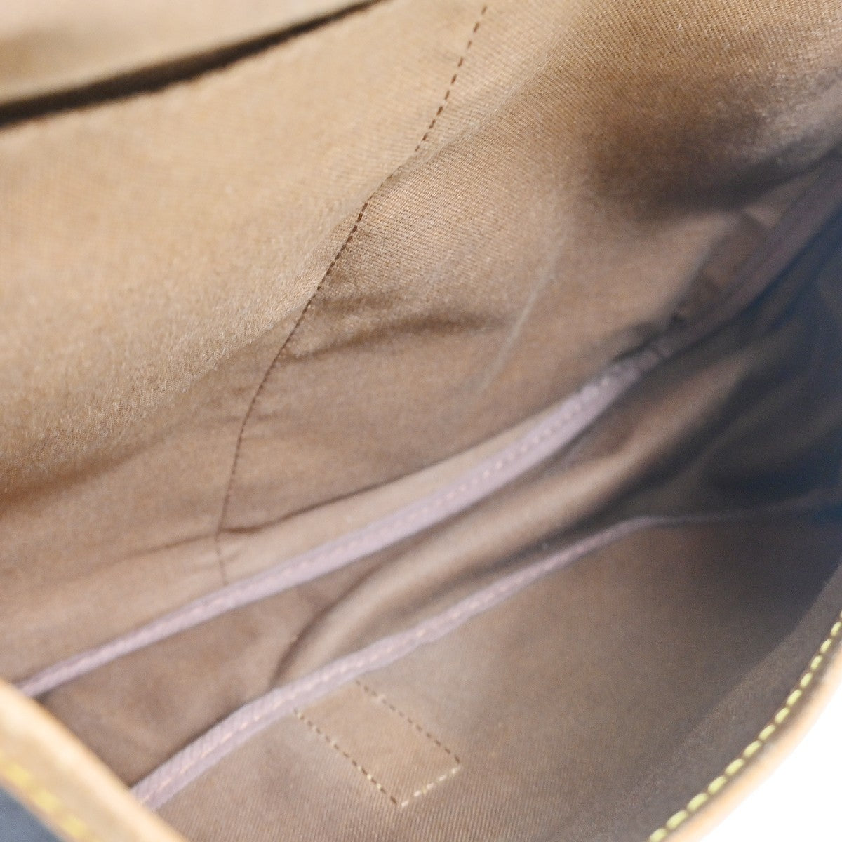 Louis Vuitton Saumur Monogram Canvas, Brown, Canvas, Shoulder Bag