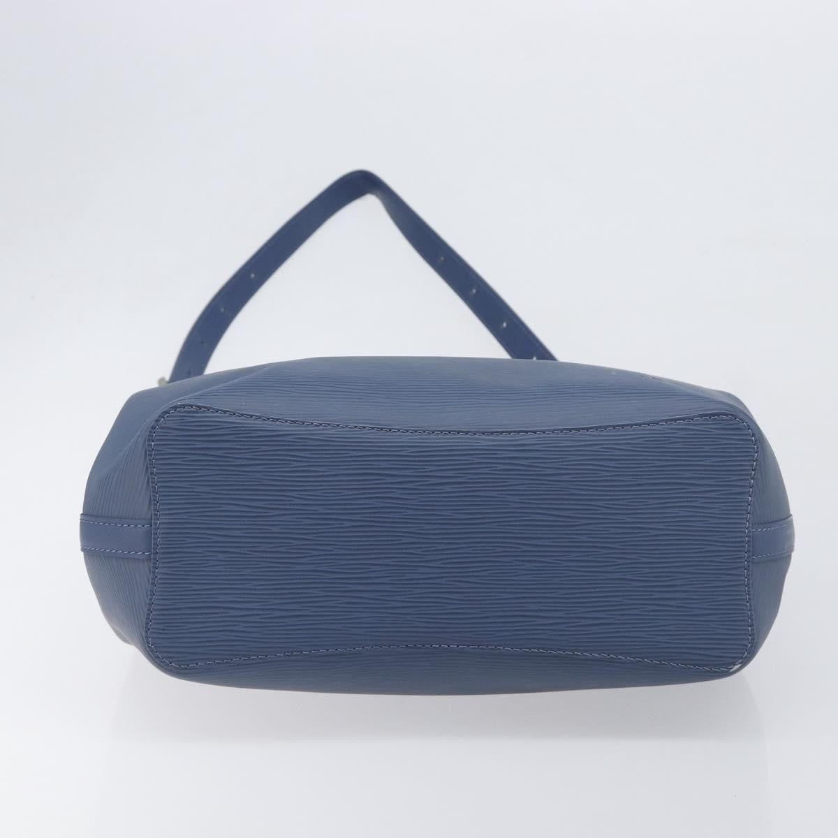 Louis Vuitton Mandara Epi Leather, Blue, Leather, Shoulder Bag