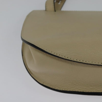 Chloe Georgia Leather, Gold, Leather, Shoulder Bag
