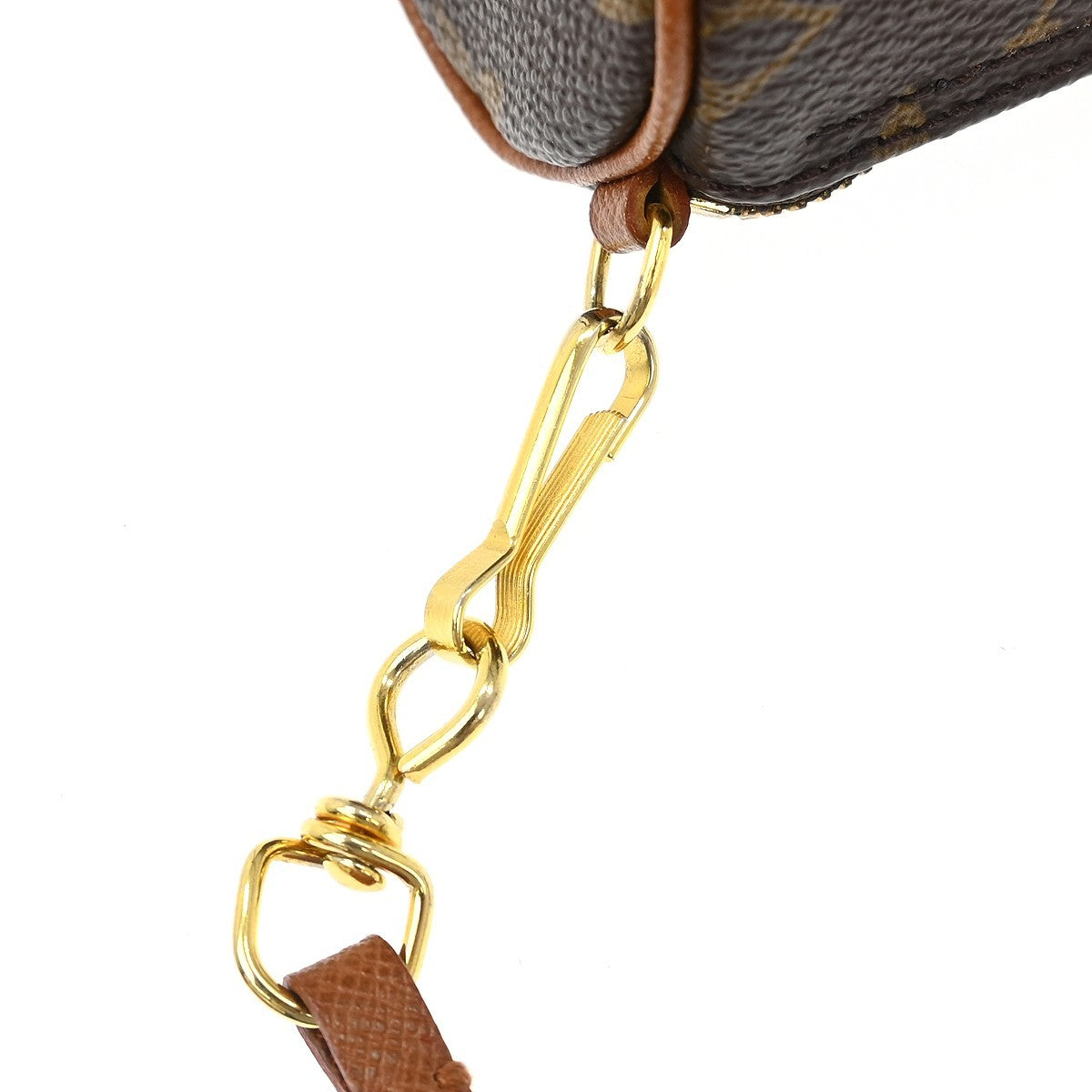 Louis Vuitton Papillon Pochette Monogram Canvas, Brown, Canvas, Clutch
