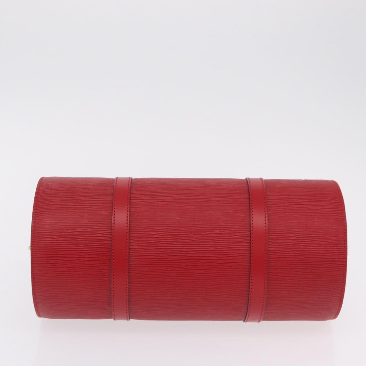 Louis Vuitton Soufflot Epi Leather, Red, Leather, Tote Bag