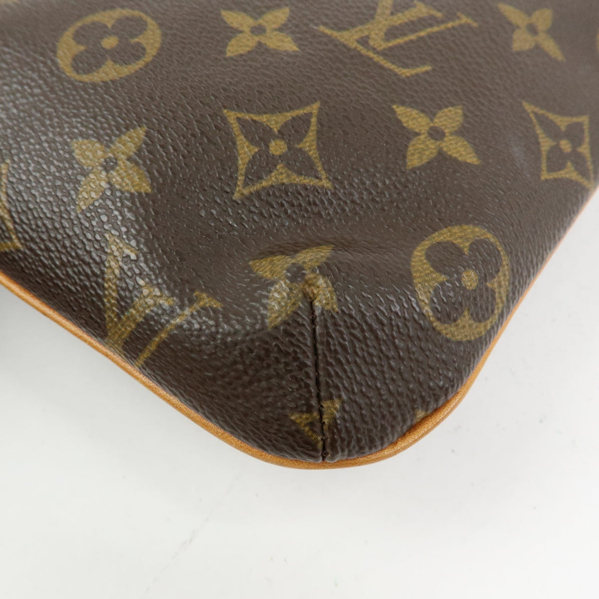 Louis Vuitton Partition Wristlet Clutch Monogram Canvas, Brown, Canvas, Clutch