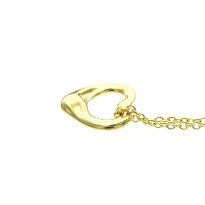 Tiffany & Co. Elsa Peretti Open Heart Pendant 18K Yellow Gold, Gold, Yellow Gold, Necklace