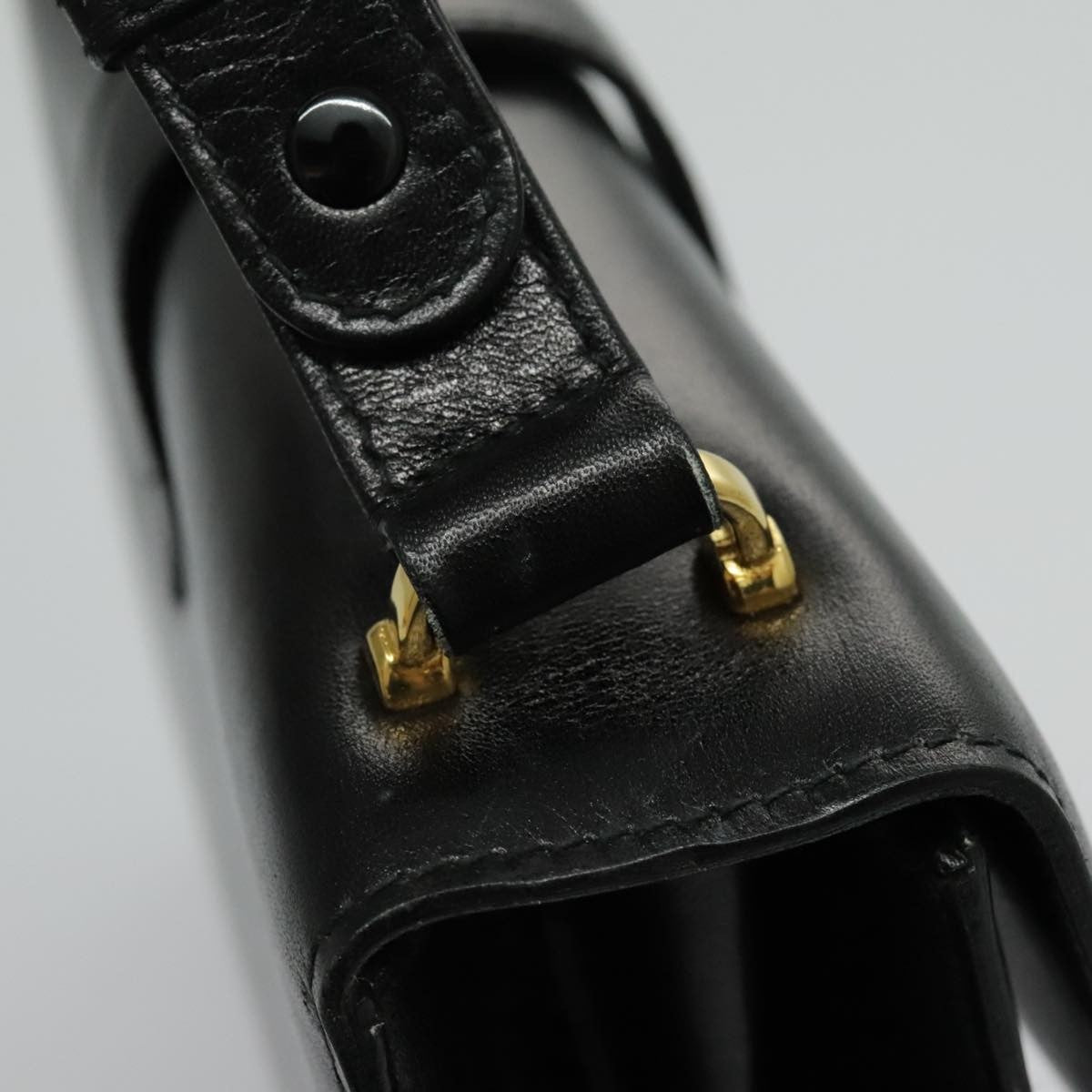 Gucci Shoulder Leather, Black, Leather, Shoulder Bag