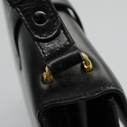 Gucci Shoulder Leather, Black, Leather, Shoulder Bag