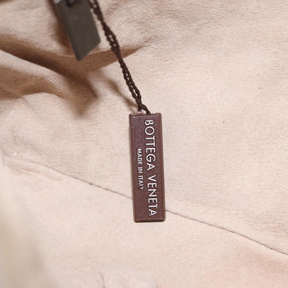 Bottega Veneta Shoulder Leather, Gray, Leather, Shoulder Bag
