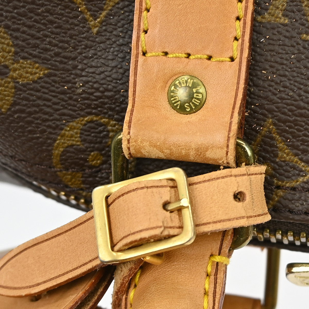 Louis Vuitton Keepall Monogram Canvas, Brown, Canvas, Travel Bag