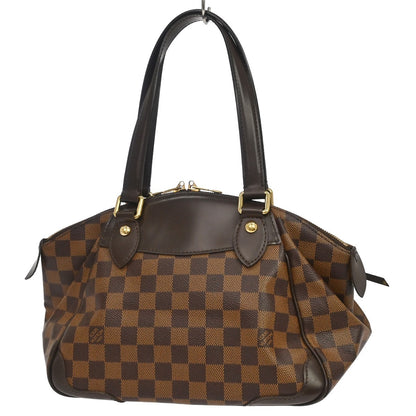 Louis Vuitton Verona Damier Ebene, Brown, Canvas, Tote Bag