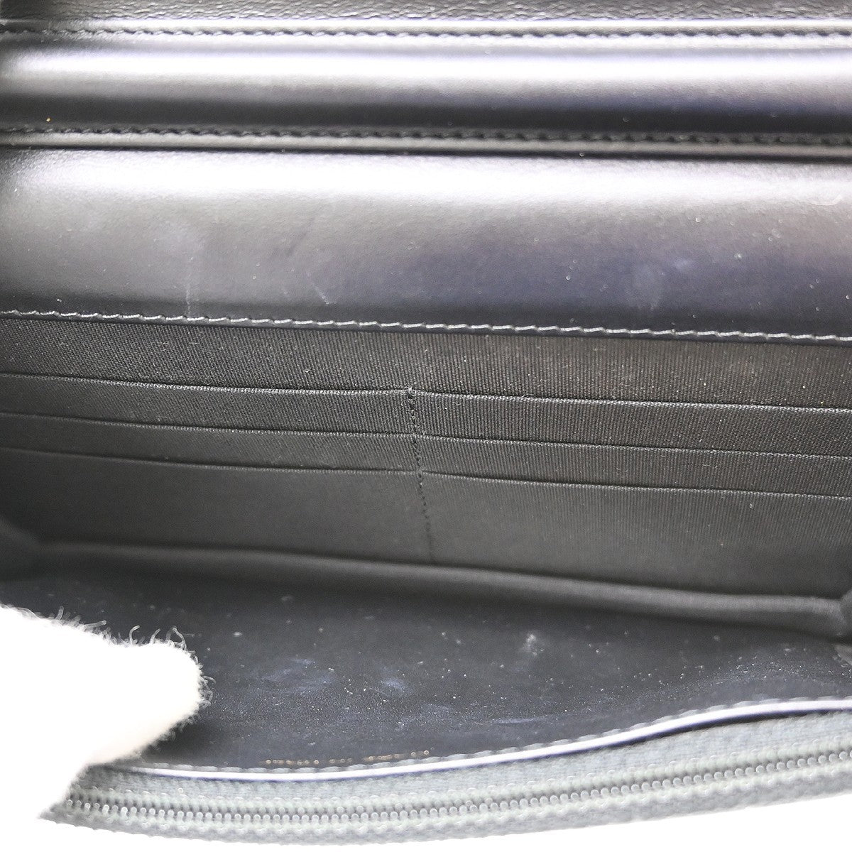 Chanel Wallet on Chain Caviar, Black, Leather, Clutch