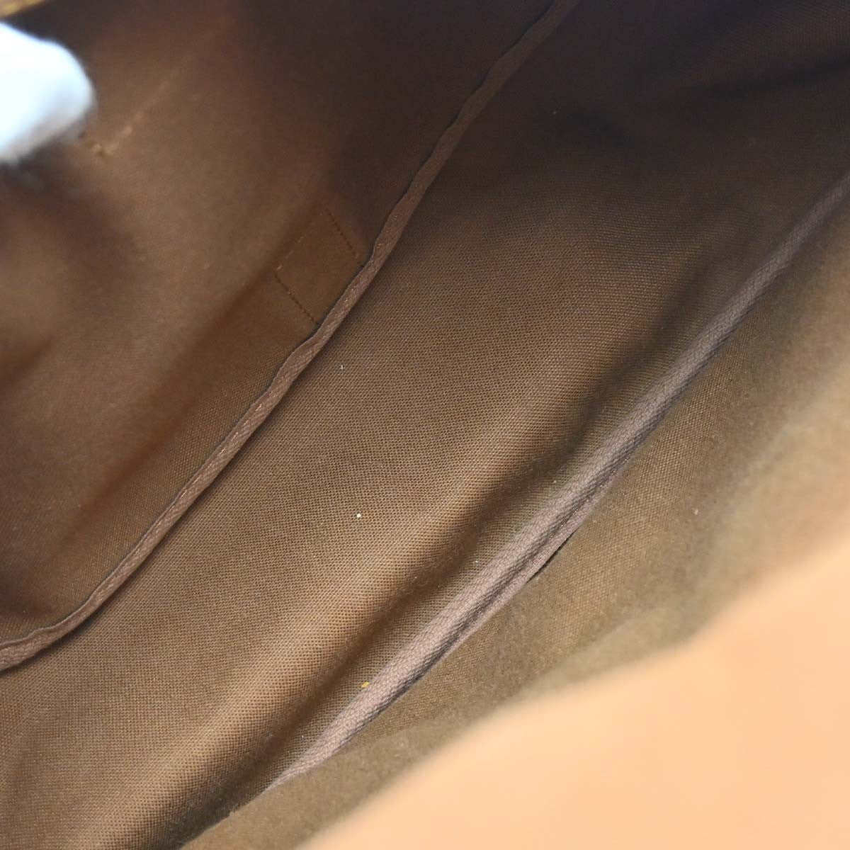 Louis Vuitton Saumur Monogram Canvas, Brown, Canvas, Shoulder Bag