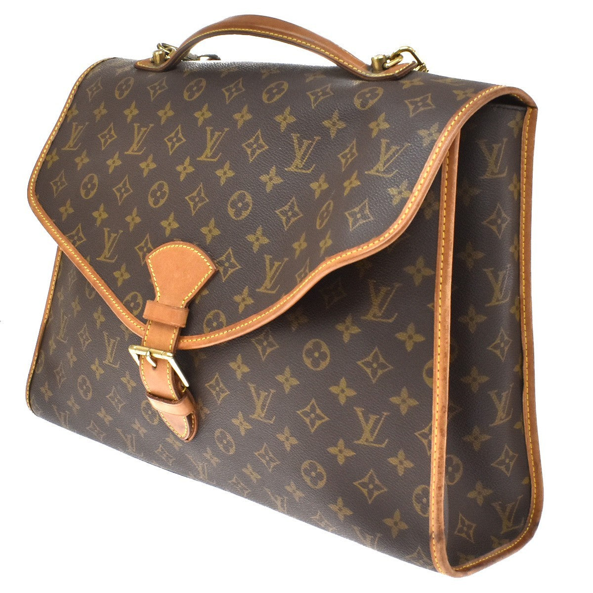 Louis Vuitton Beverly Monogram Canvas, Brown, Canvas, Handbag