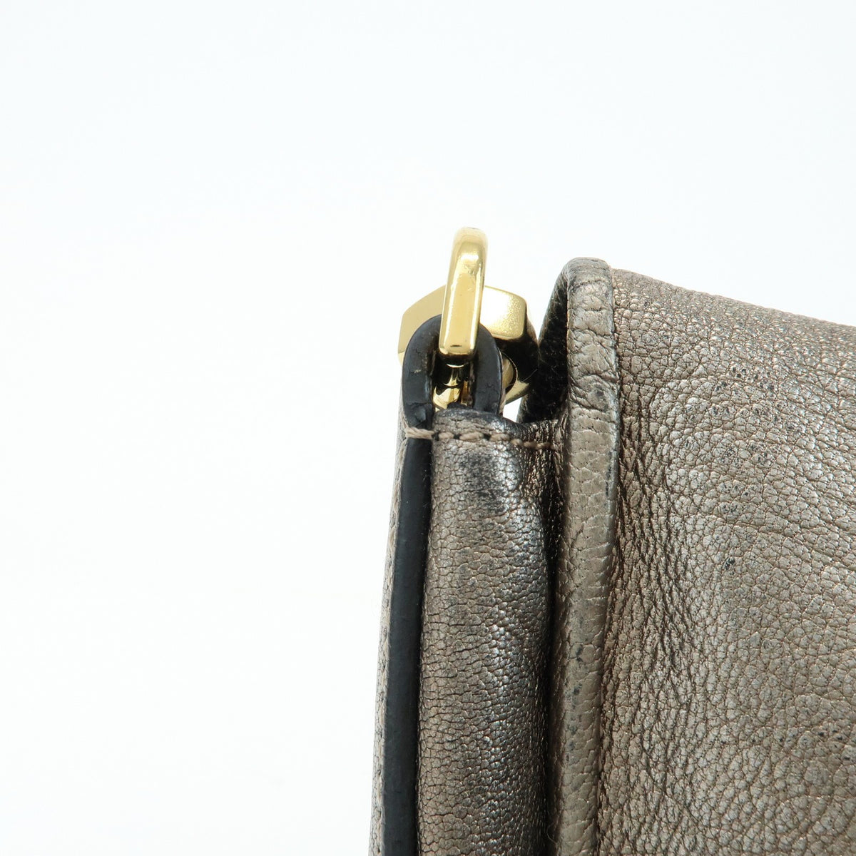 Loewe Shoulder bag Leather, Silver, Leather, Shoulder Bag