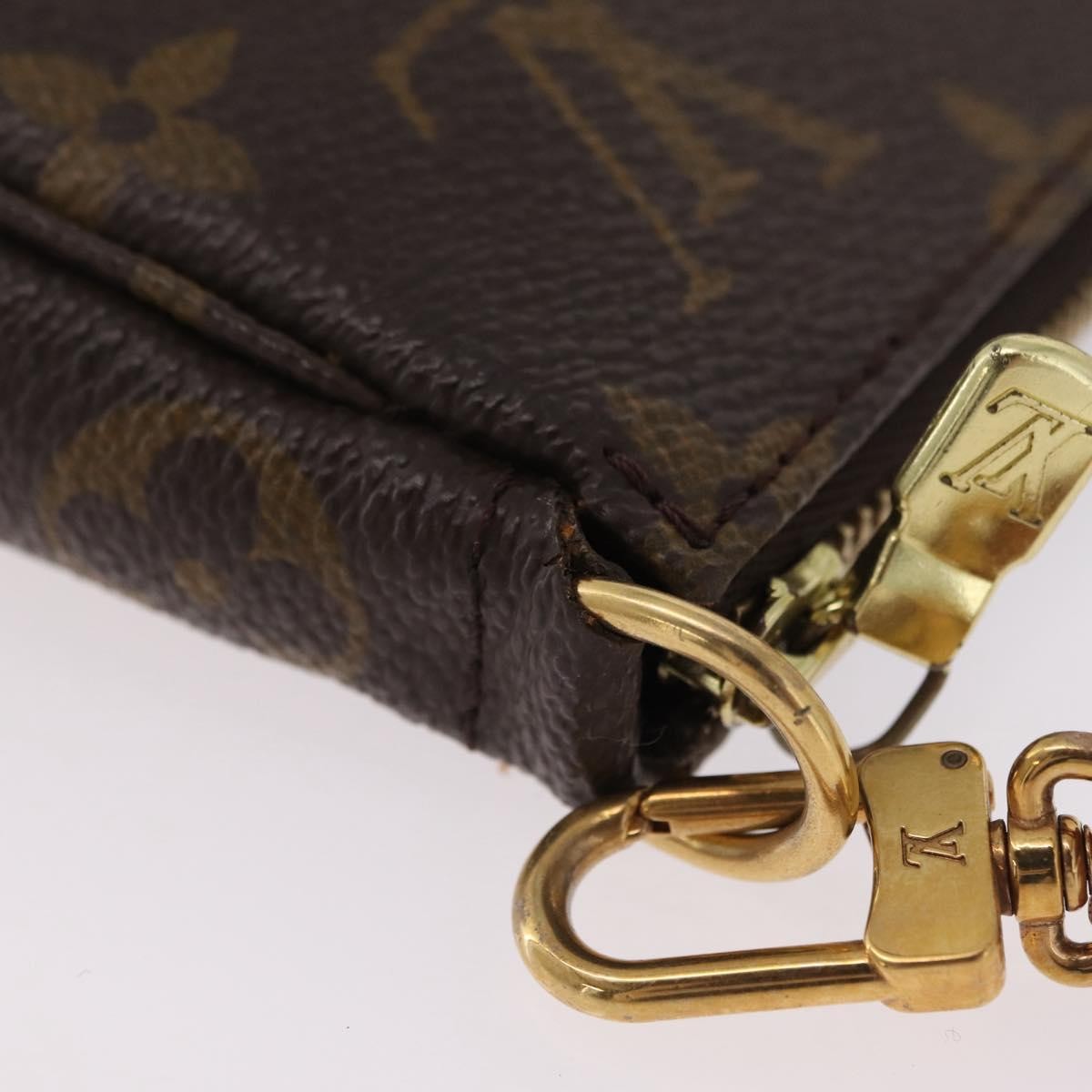 Louis Vuitton Pochette Accessoires NM Monogram Canvas, Brown, Canvas, Clutch