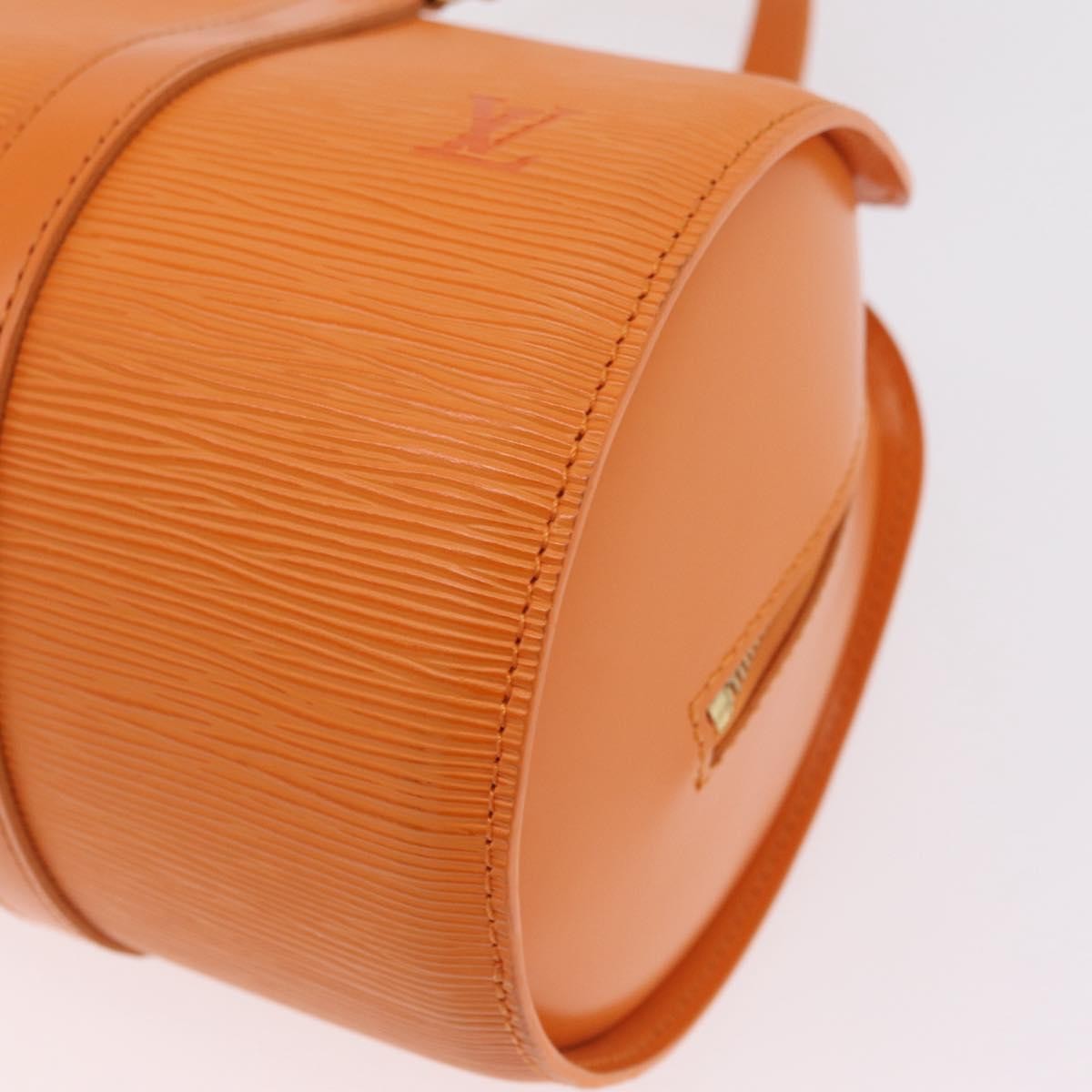 Louis Vuitton Soufflot Epi Leather, Orange, Leather, Tote Bag