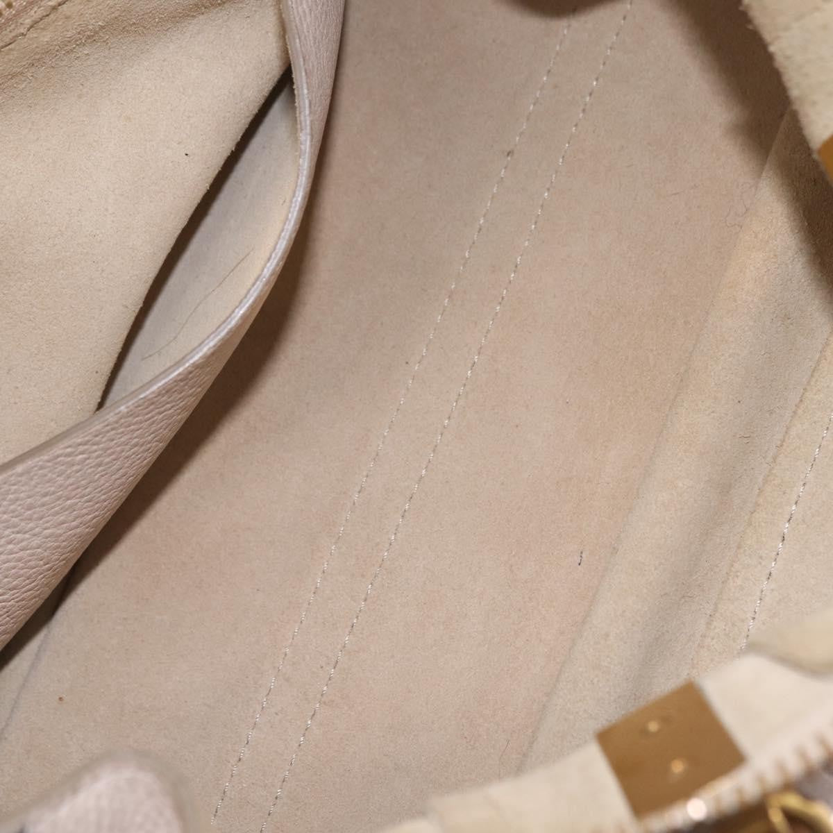 Chloe Hailey Leather, Beige, Leather, Handbag