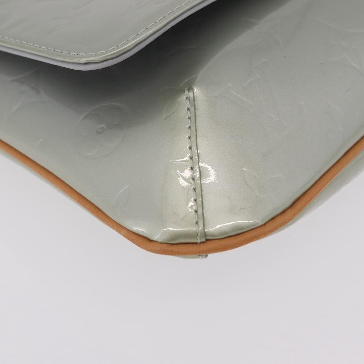 Louis Vuitton Thompson Street Monogram Vernis, Gray, Patent Leather, Shoulder Bag