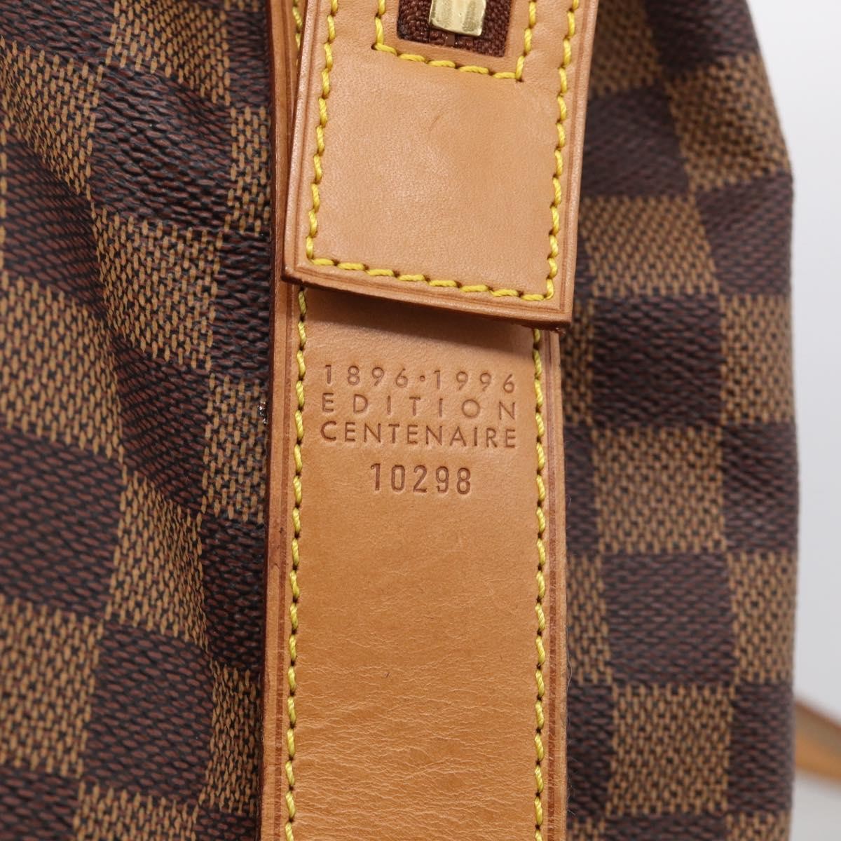 Louis Vuitton Chelsea Centenaire Damier, Brown, Canvas, Handbag