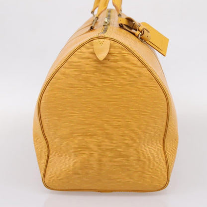 Louis Vuitton Keepall Epi Leather, Yellow, Leather, Travel Bag