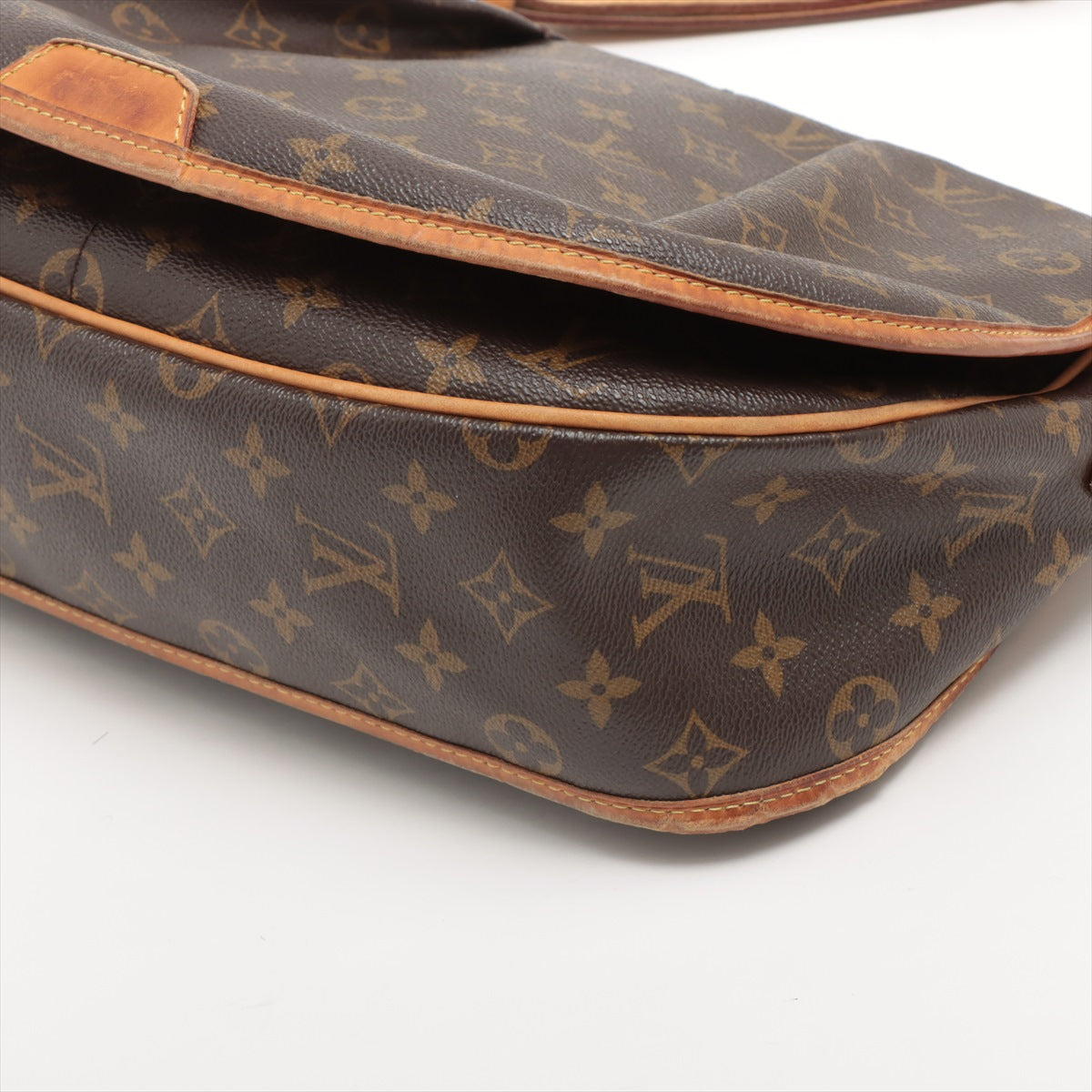 Louis Vuitton Menilmontant Monogram Canvas, Brown, Canvas, Handbag