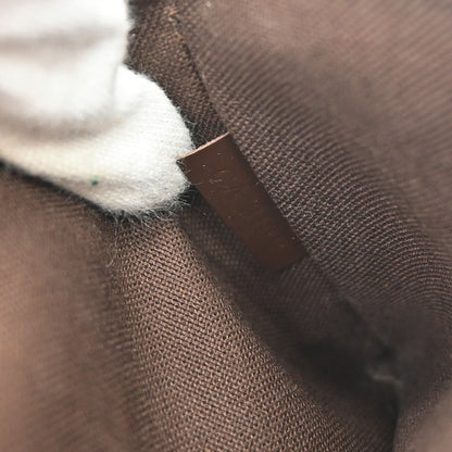 Louis Vuitton Brooklyn Bum Damier Ebene, Brown, Canvas, Clutch