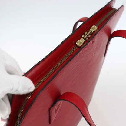 Louis Vuitton Lussac Epi Leather, Red, Leather, Shoulder Bag
