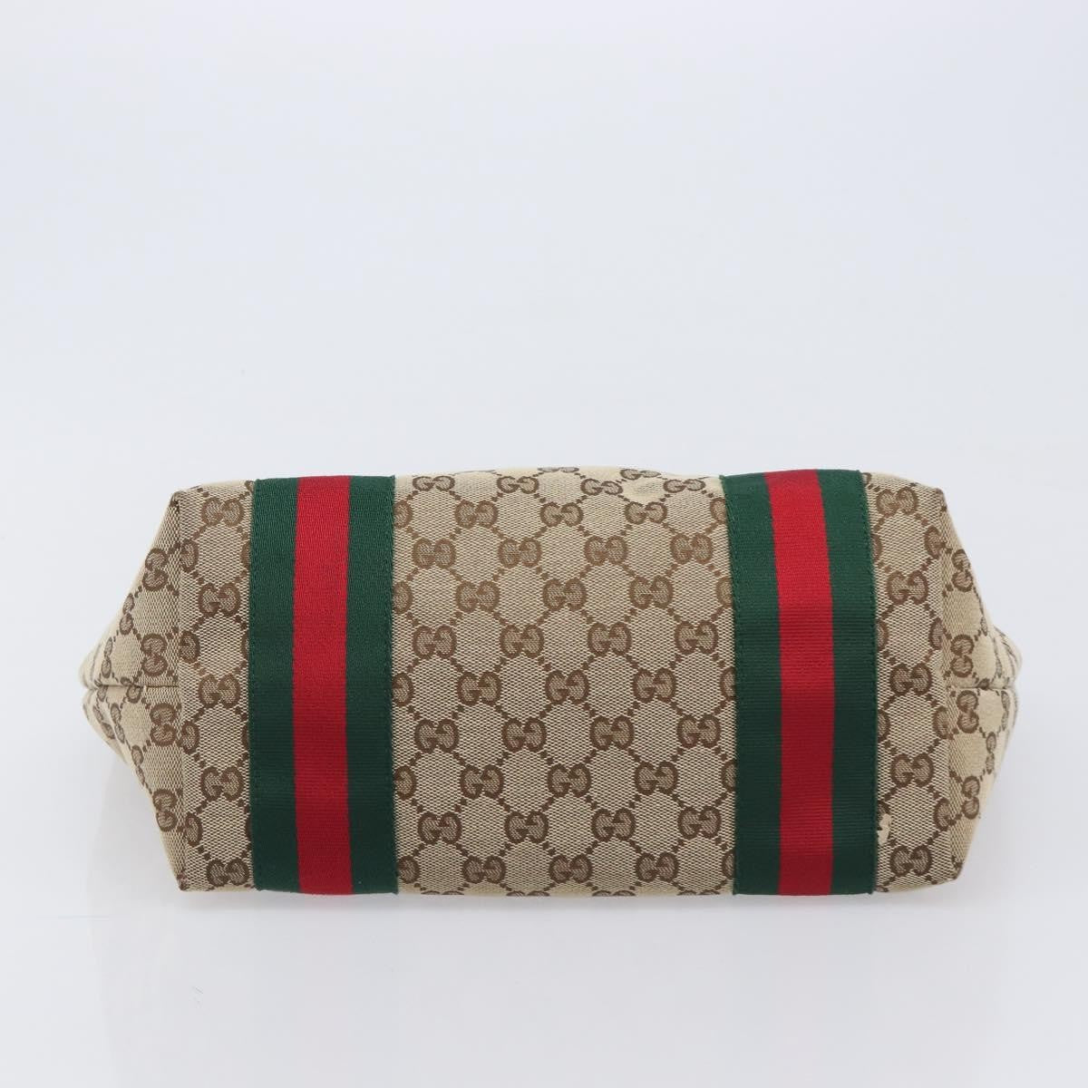 Gucci Jolie Web GG Canvas, Beige, Canvas, Tote Bag