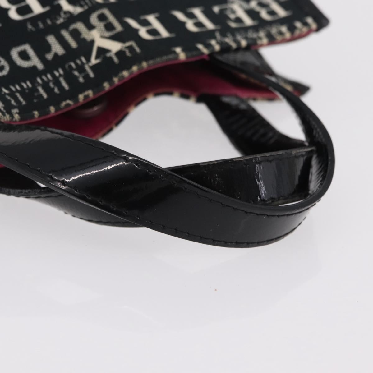 Burberry Logo Trench Nylon, Black, Canvas, Tote Bag